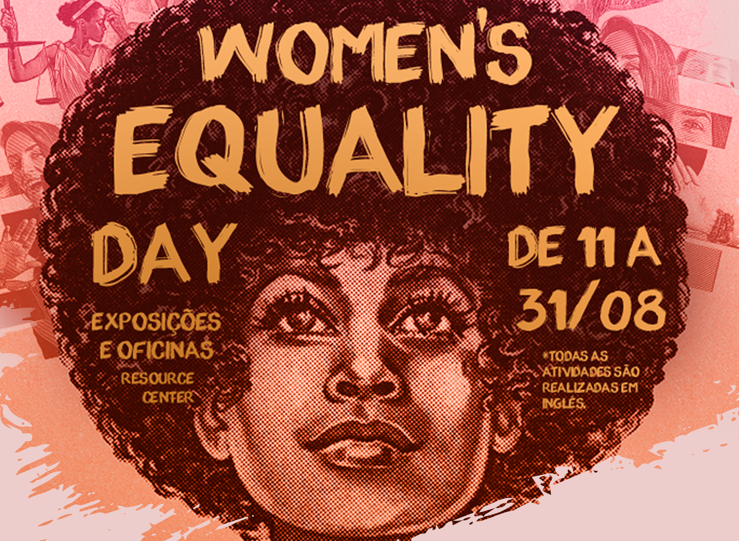 Programao de agosto Resouce Center: Womens Equality Day